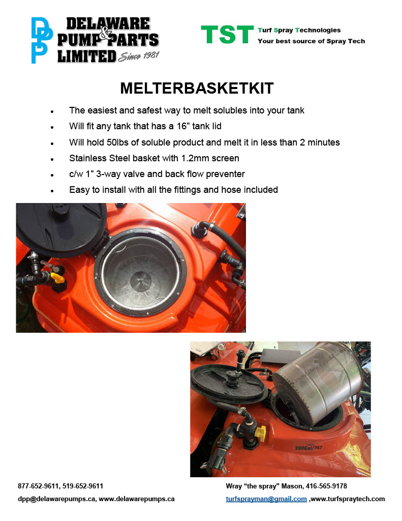 TST Delaware Melterbasket